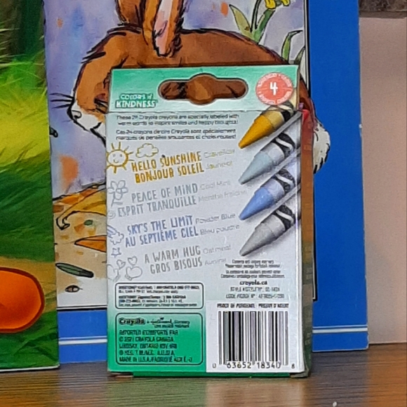 Two Bunny Books with Crayola Box NWT - Picture 13 of 15
